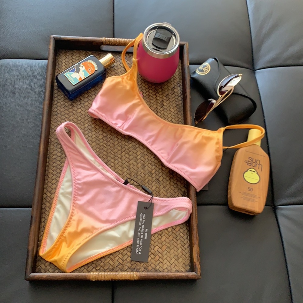 Triangl Cameron sunrise ombré